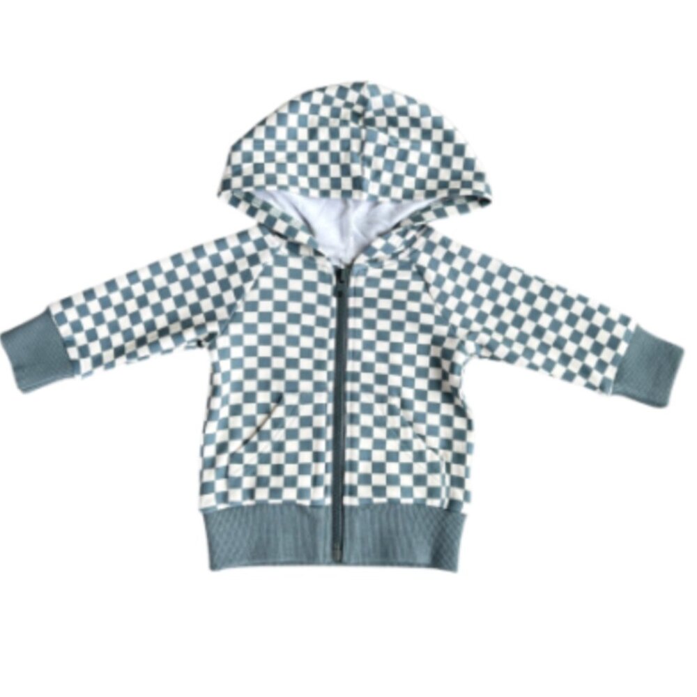 Baby Sprouts Storm Checker Hooded Jacket